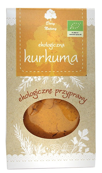 Kurkuma-dary natury