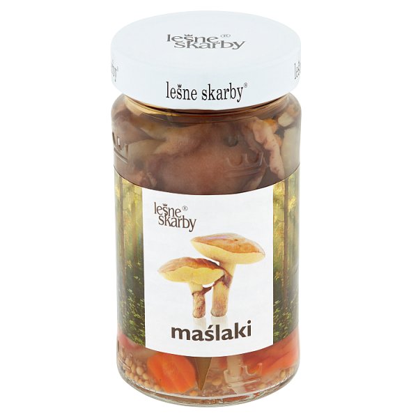 Leśne Skarby Maślaki marynowane całe 280 g